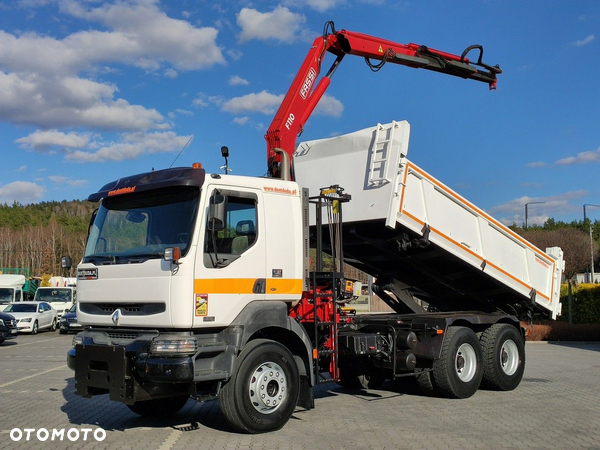 Renault Kerax 26.370  6x4 Mocny HDS FASSI F110