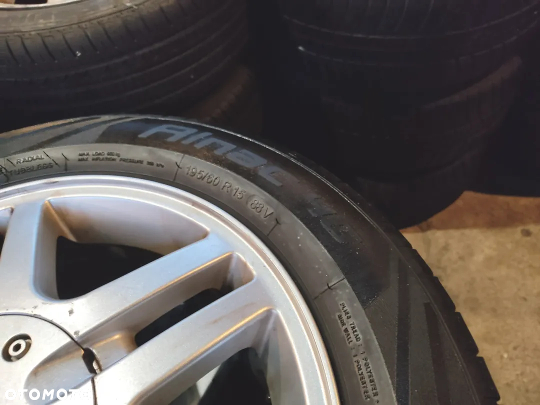 195/60R15 Opony Letnie Lato 4x APOLLO ALNAC 4G 2x PLATIN RP310 Diamant Legnica ALU-RAD 5,5mm jak 185/65 - 9