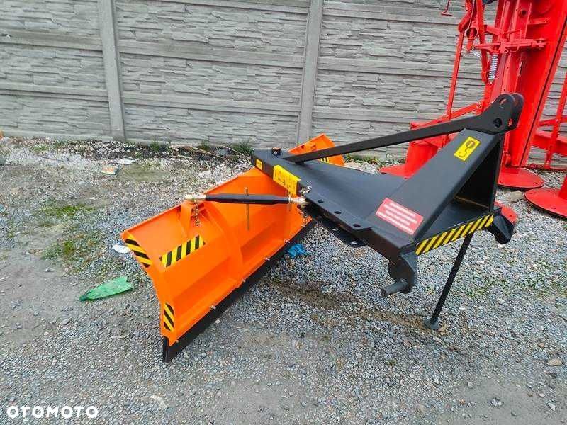 NOWOŚĆ-pług do śniegu spych-do ciągnika na tył-OBROTOWY-dowóz POLSKA - 6