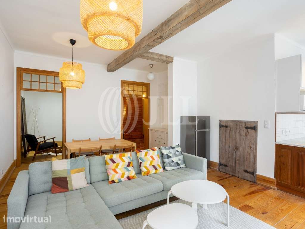 Apartamento T2+1, mobilado, na Rua de São Bento, Lisboa - Grande imagem: 3/30