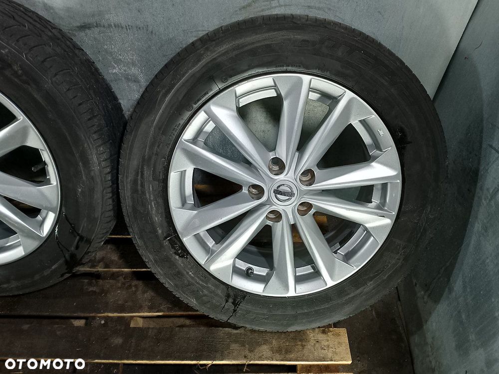FELGI ALUMINIOWE KOMPLET 17 Z OPONAMI NISSAN QASHQAI ( 06-12 ) 4EA1A - 14