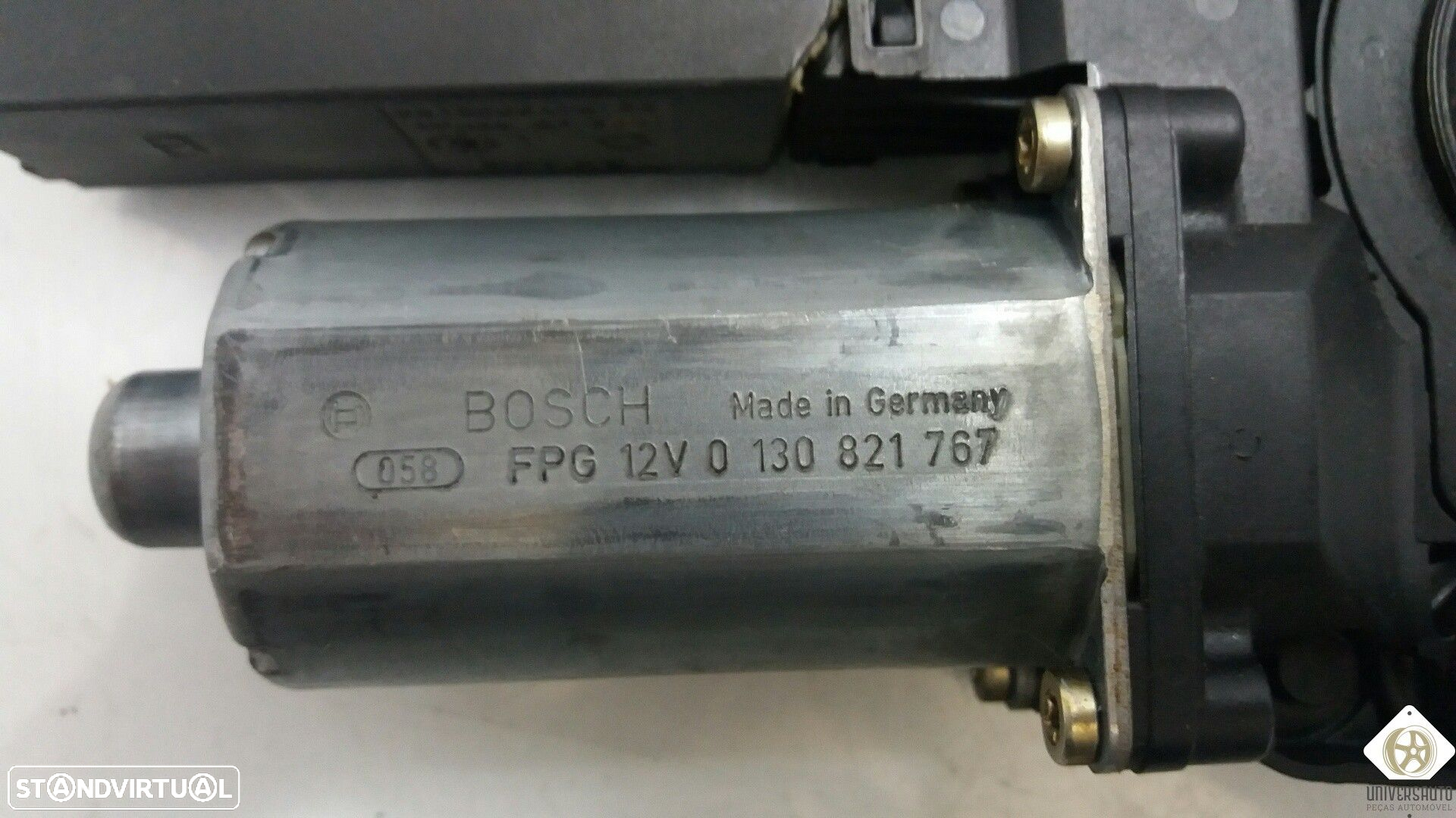 MOTOR ELEVADOR DE VIDRO FRONTAL ESQUERDO PEUGEOT 307 2002 - 3