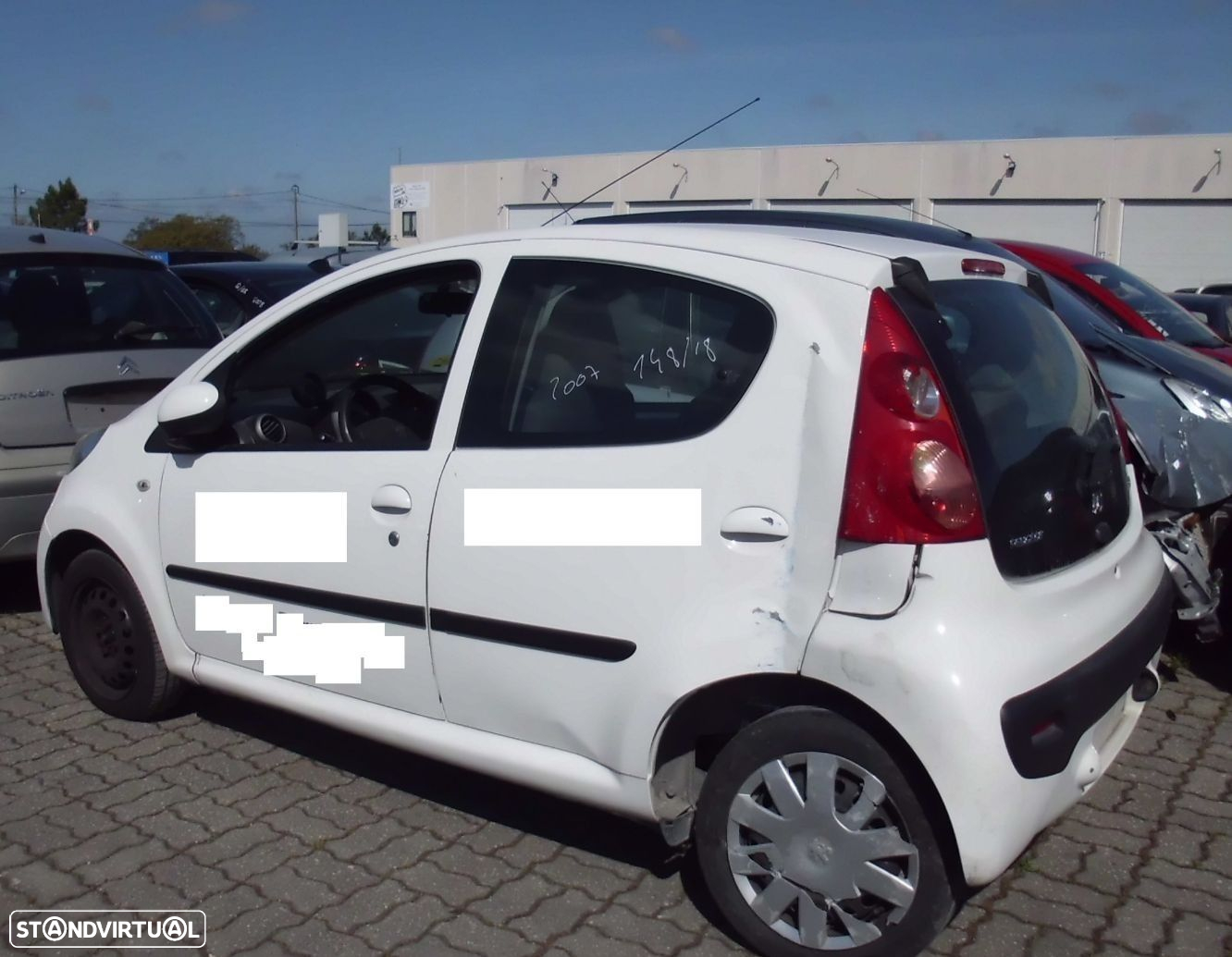 Peças Peugeot 107  2007 - 2