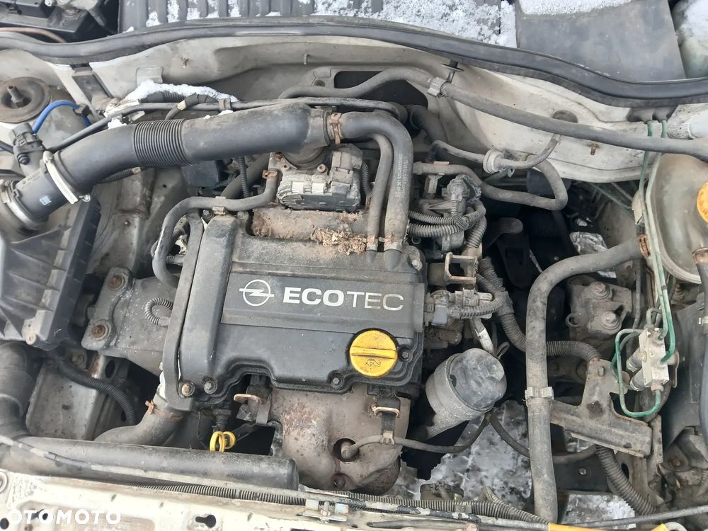 opel corsa C silnik 1.0 z10xep skrzynia sanki belka przód tył wahacz zacisk zwrotnica - 2
