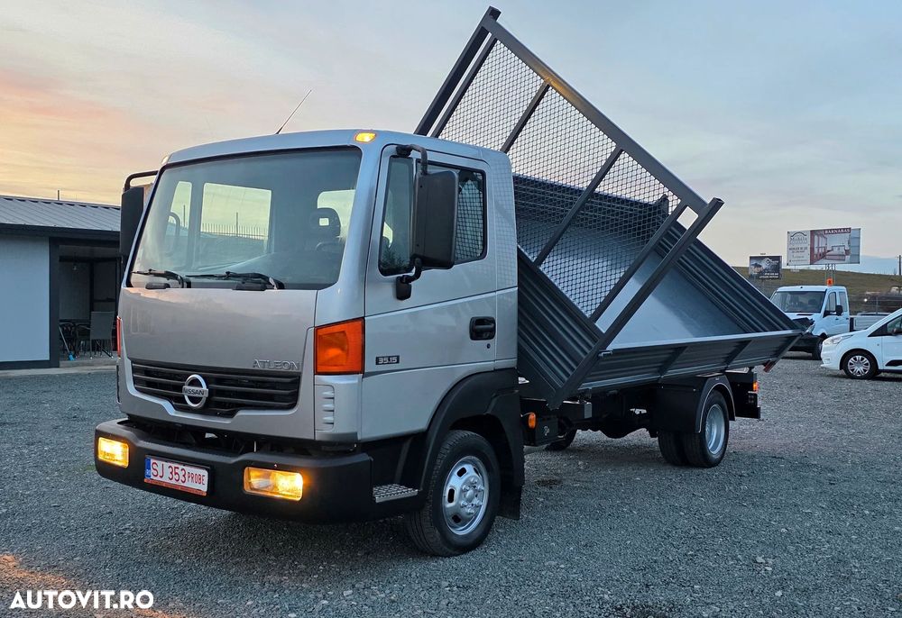 Nissan ATLEON 35TK35, 3.0 TDI, 150cp, 180.254 km, basculabil 3 parti , 4.2m,  3.5 t, cat. B, 11/2007 (serie 2008), factura, seap, finantare PJ, rate PF - 1
