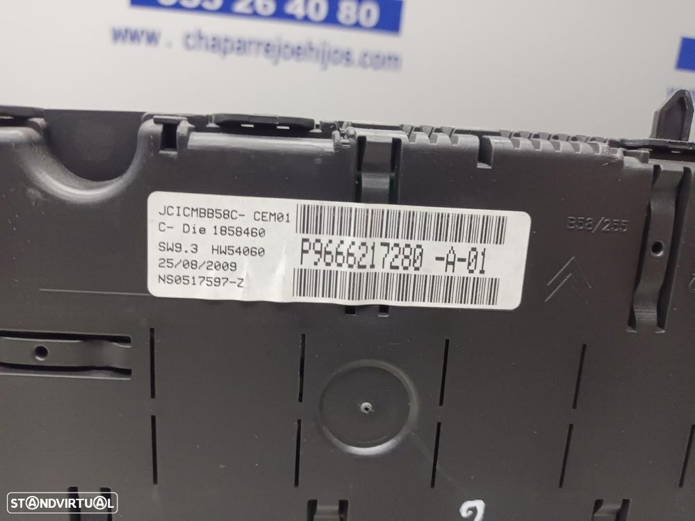 QUADRANTE CITROEN C4 GRAND PICASSO I 2009 -9666217280 - 3