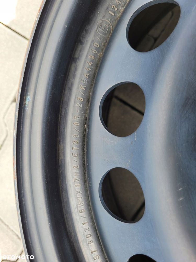 Felga stalowa Volkswagen AUDI Q3 SEAT TARRACO VW TIGUAN SKODA KODIAQC ET 38 - 2