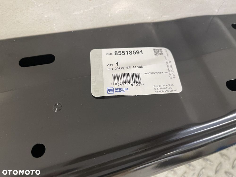 NOWA ORYGINALNA GÓRNA BURTA KLAPA BAGAŻNIKA CHEVROLET SILVERADO GMC SIERRA 1500 19-26 85518591 - 5