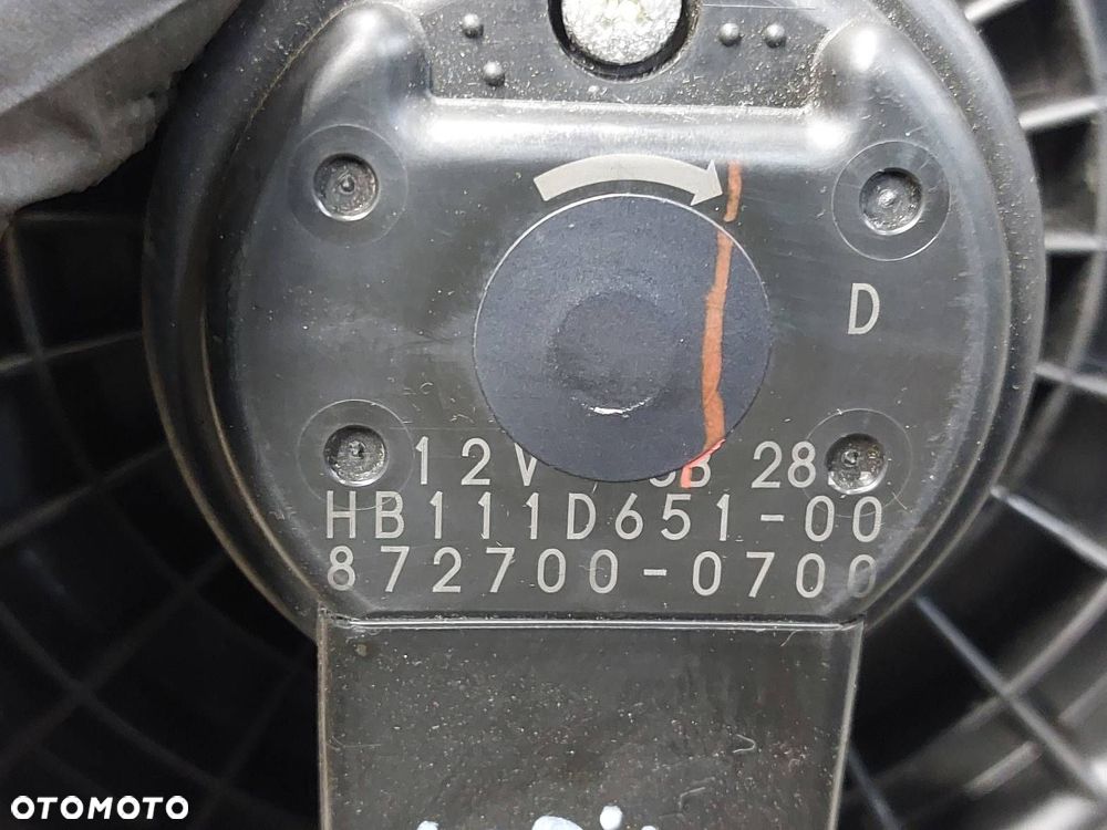 DMUCHAWA WENTYLATOR NAWIEWU MAZDA 6 II GH EU 872700-0700 - 2