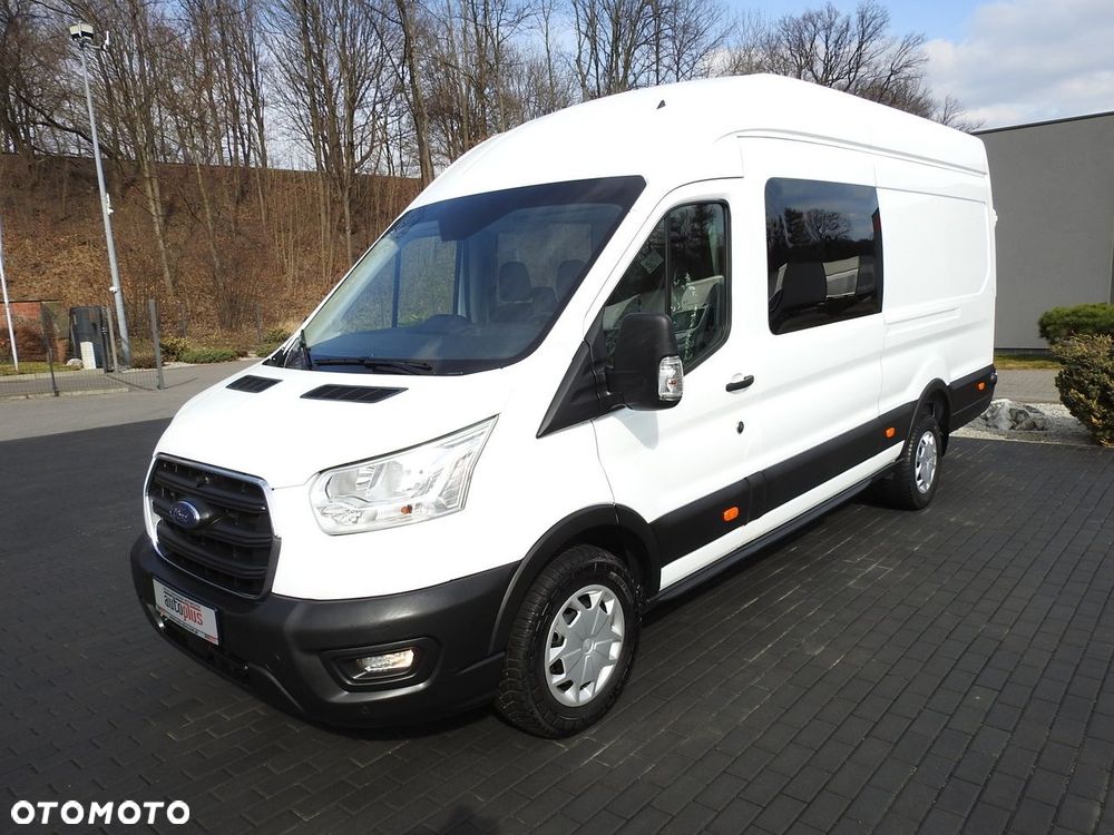 Ford TRANSIT  FURGON BRYGADÓWKA  6 MIEJSC TEMPOMAT LEDY KLIMATYZACJA  180KM - 7