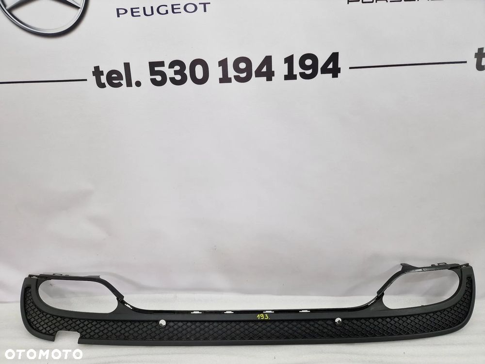 MERCEDES C-KLASSA W205 13- AMG DYFUZOR / KRATKA ZDERZAKA TYLNEGO TYLNIEGO TYŁ , NR A2058856238 , NR AUKCJI KR193 - 1