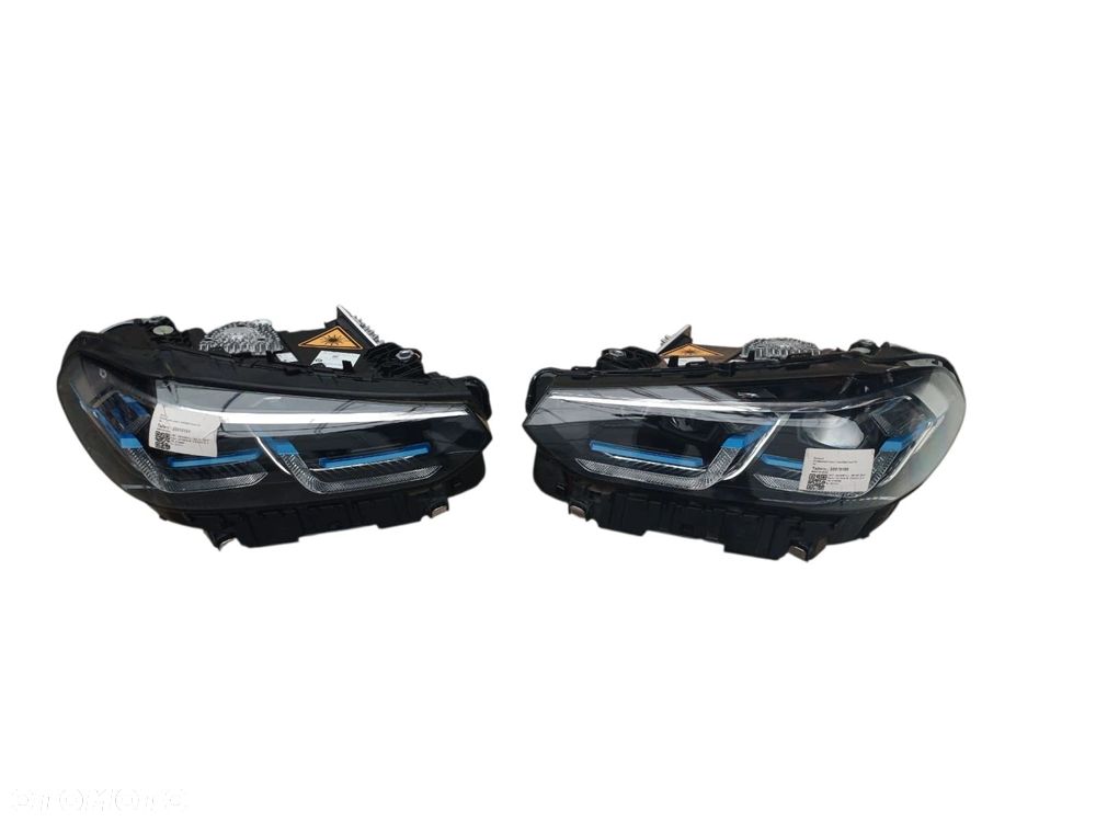 LAMPY KOMPLET LEWA PRAWA LASER BMW X3 G01 X4 G02 5A29217 5A29218 - 5