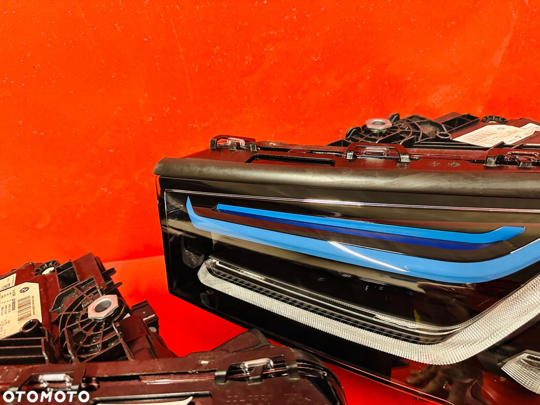 LAMPY BMW G30 LCI LIFT FULL LED LASER SHADOW CZARNE IDEALNE EUROPA - 4