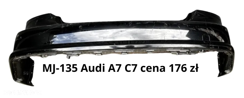 BMW 5 F11 kombi 15857711 7237255 czarny Zderzak tylny tył dyfuzor / Audi A5 B9 2 lift 20r 8W 6807511H 8W6807521AG 8W6807385C / Audi A6 C7 Lift czarny 4G8807511 - 17