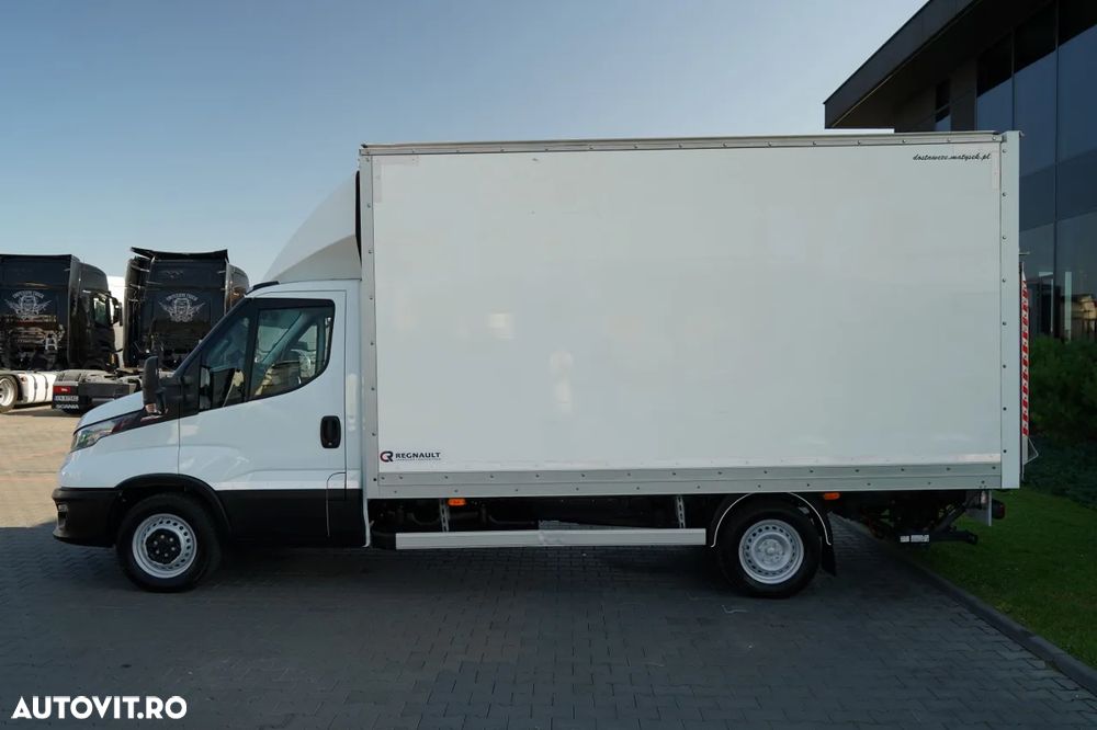 Iveco DAILY 35-160 / CONTAINER - 4,3 M / DHOLLANDIA LIFT - 750 KG / 3 LOCURI / DOUĂ / IMPORTAT / - 6