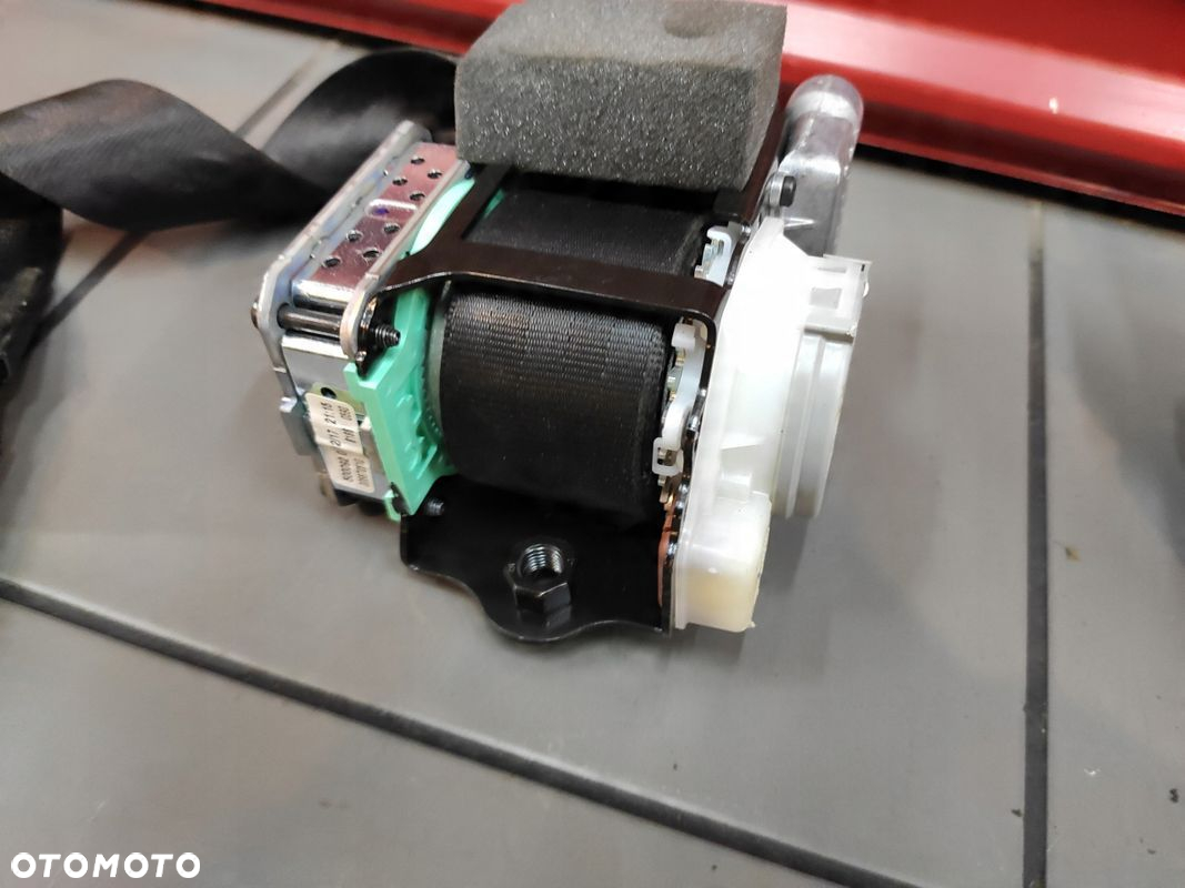 AUDI A7 4G8 LIFT A6 C7 PAS LEWY PRZÓD CZARNY NAPINACZ PIROTECHNIK SPRAWNY - 10