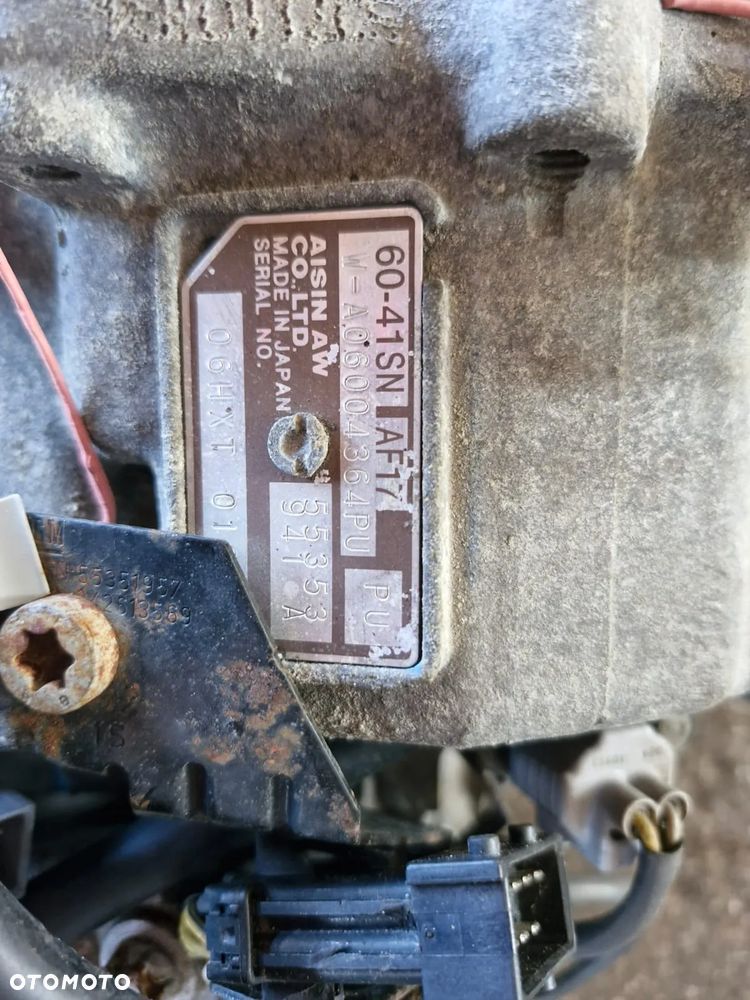 Skrzynia biegów opel astra zafira 1.8xer af17 automat - 6