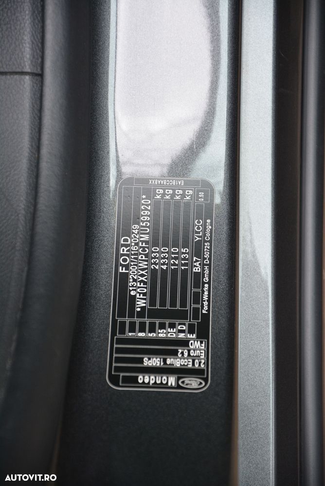 Ford Mondeo 2.0 EcoBlue Aut. Titanium - 21