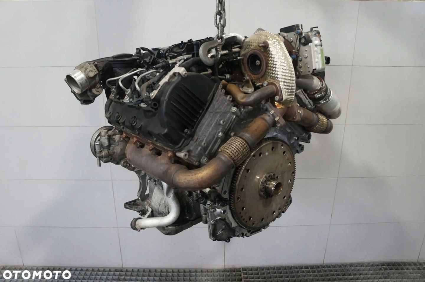 SILNIK KOMPLETNY OSPRZĘT POMPA WTRYSKI AUDI A8 D4 3.0 TDI CDT - 1