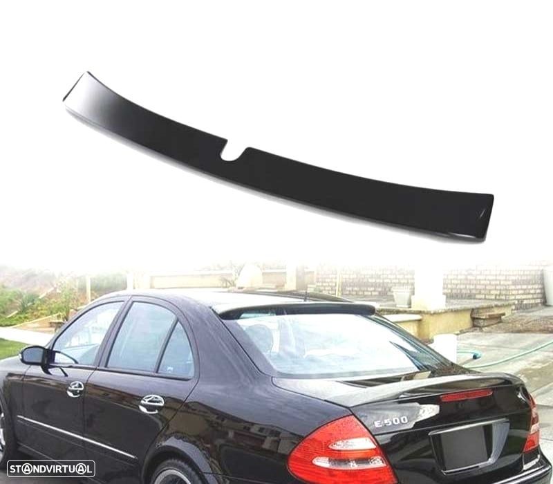 AILERON SPOILER TRASEIRO SUPERIOR MERCEDES CLASSE E W211 02-09 BERLINA LOOK AMG - 1