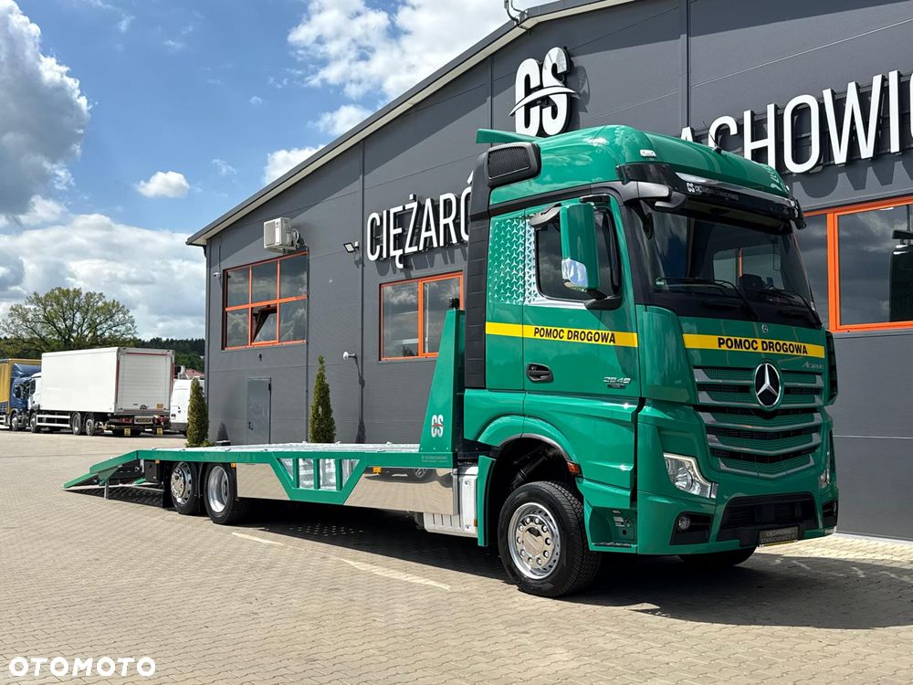 Mercedes-Benz Actros 2548 // laweta, pomoc drogowa, transport maszyn budowlanych, transport kontenerów, transport maszyn rolniczych ! Nowa zabudowa OCYNKOWANA ! MEGA podwozie !! - 10
