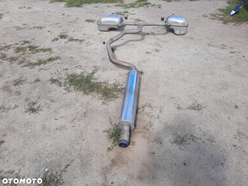 Skoda Superb 2.0 TFSI Kompletny układ wydechowy Tłumik Wydech 3Q5253611AT 3Q5253611AQ - 3