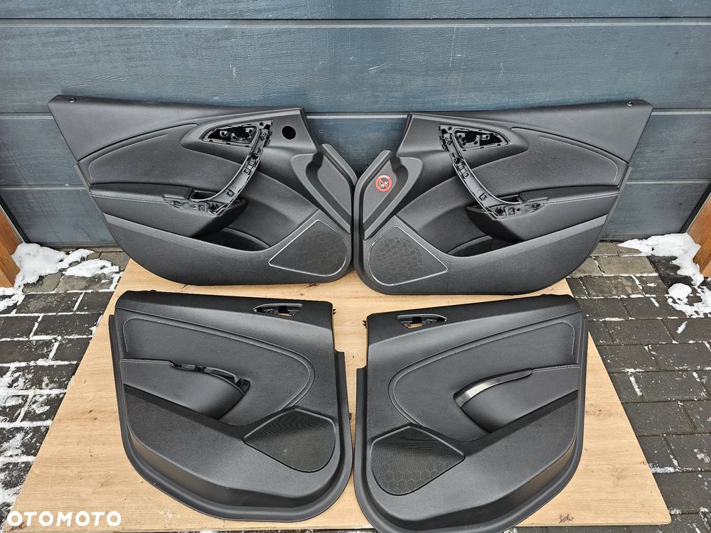 FOTELE KANAPA OPARCIE BOCZKI SKÓRZANE OPEL ASTRA J HATCHBACK HB 5D EUROPA PODGRZEWANE - 20