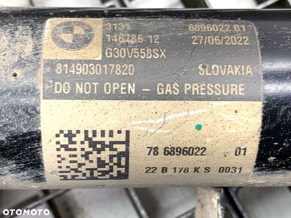 AMORTYZATOR PRAWY PRZÓD ZE SPRĘŻYNĄ  BMW 5 (G30, F90) 2016 - 2022 520 d xDrive 140 kW [190 KM] - 5