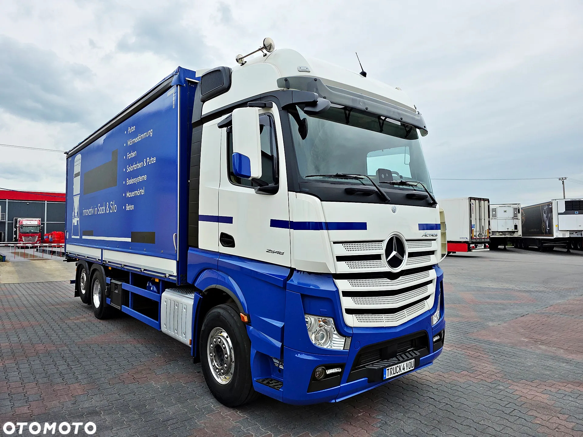Mercedes-Benz Actros 2548 / Burto Firanka / Alufelgi / Klima postojowa / Xenon - 2