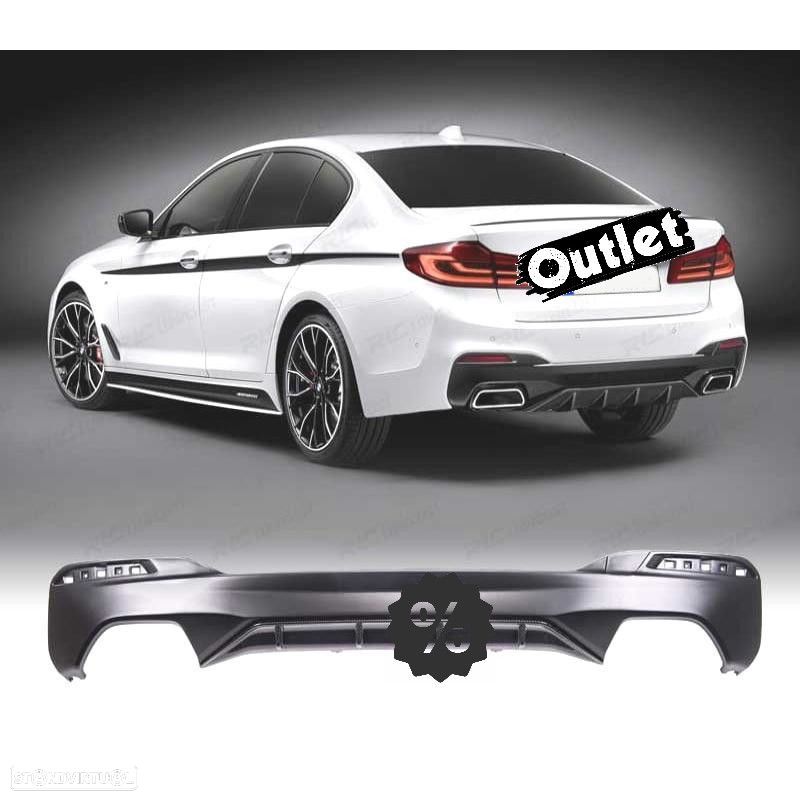 R260222C1 DIFUSOR BMW G30 530 540 LOOK M PERFORMANCE CARBONO - 1