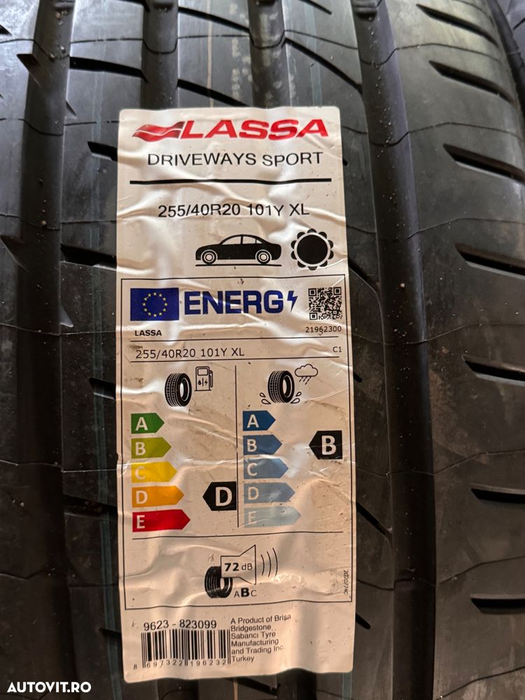 Vând set anvelope 255/40/20-295/35/20 Lassa de vară noi - 7