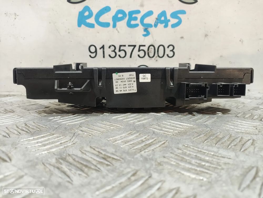 Climatronic Comandos AC Sofagem Mercedes Benz Class C W221 - 6