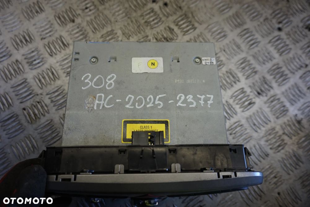 RADIO NAWIGACJA FABRYCZNA 308 I T7 SW 1616964280 96664004XH PEUGEOT 2007-2011 - 5