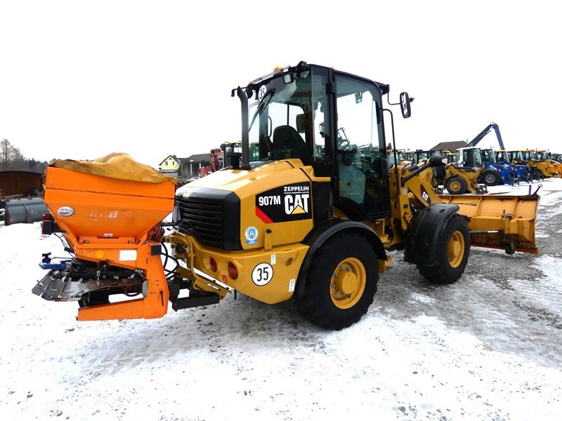 Caterpillar CAT 907M Z Niemiec / Wyjątkowo Wyposażony / 35km/h / 3.050mtg / - 5