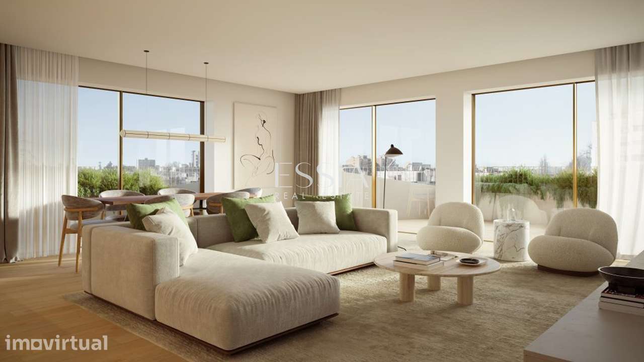 Apartamento T3 com Varandas | Empreendimento PRISMA | Av. da Boavista - Grande imagem: 3/21