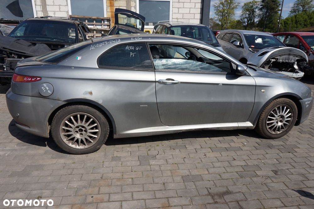 ALFA GT 937 2004 651 1.9 JTD 937A5000 150KM MT6 SZARY GRIGIO ANTARES na części - 6