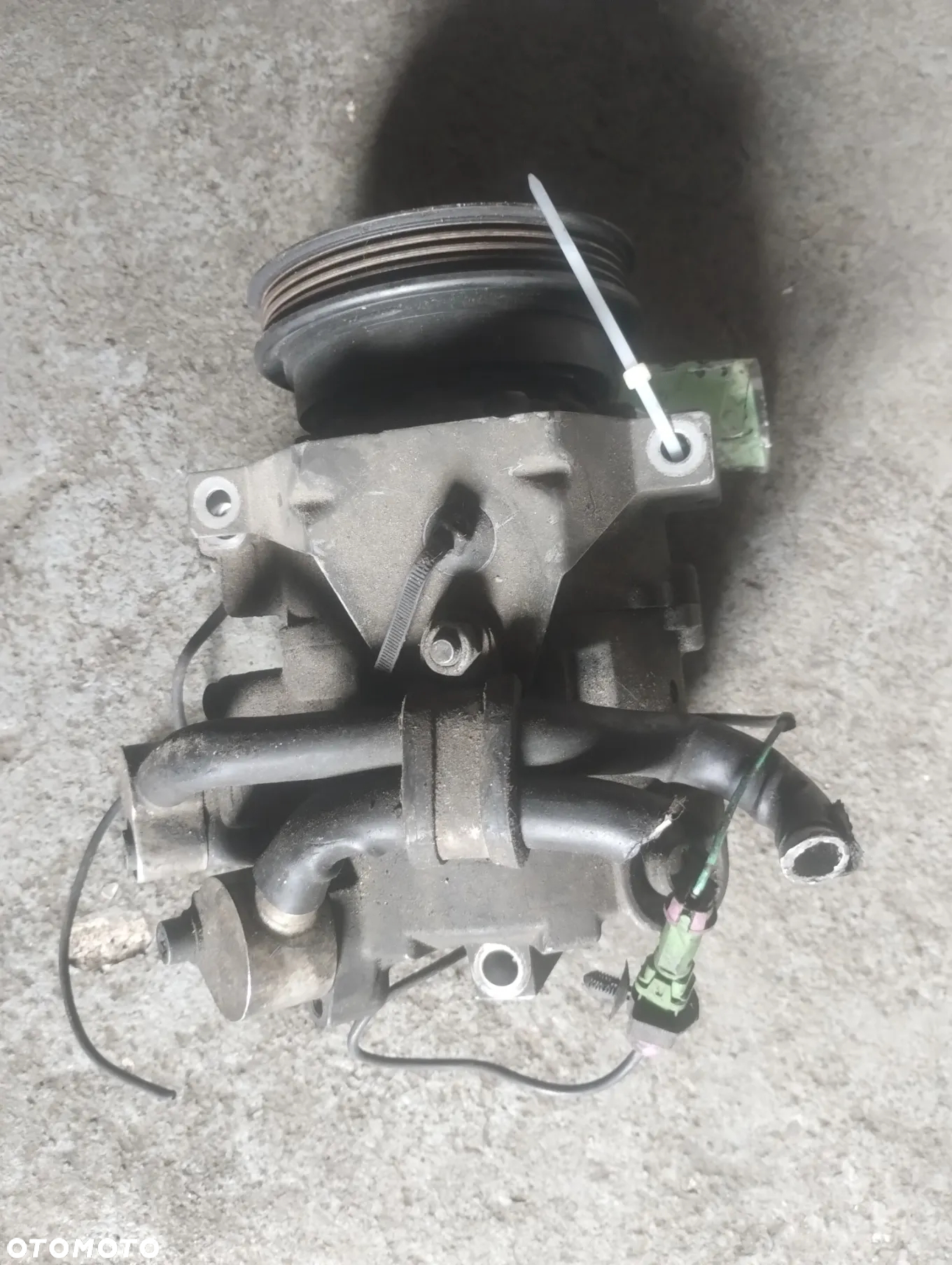 VOLSWAGEN PASSAT B5 00-05 r. 1,9 TDI  SPRĘŻARKA KOMPRESOR KLIMATYZACJI DENSO 447200-9638 * - 5