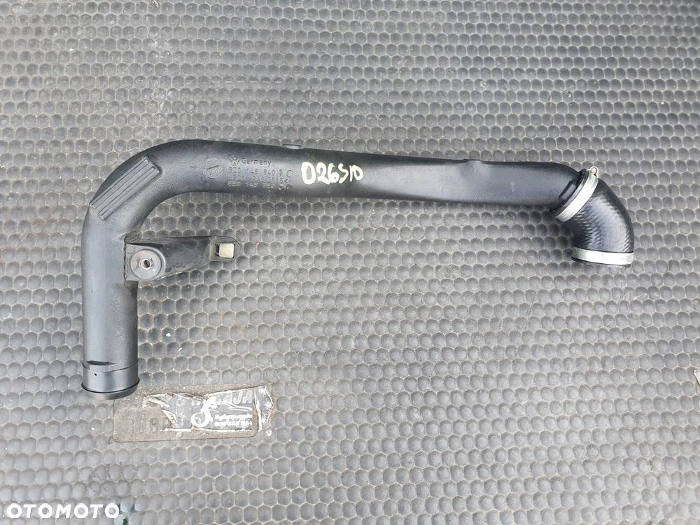 Rura 8D0145840S 3B0145834E Przewod Powietrza Kolanko Kruciec 1.9 TDI Audi A4 B5 B6 VW Passat B5 - 1