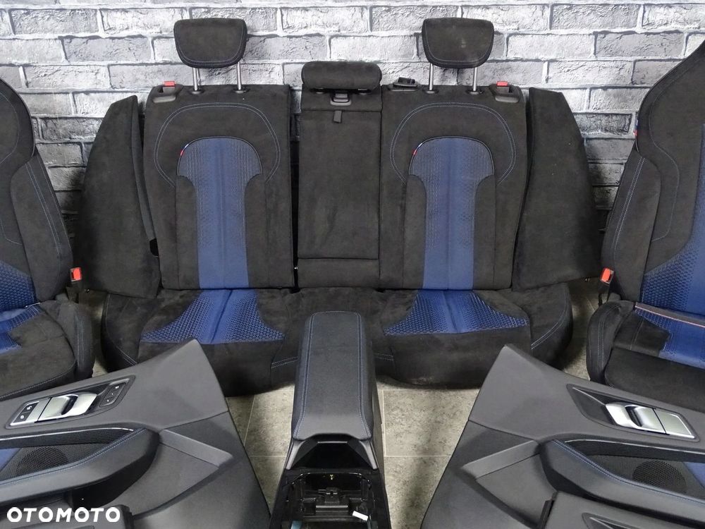 BMW F40 FOTELE KANAPA BOCZKI TUNEL ŚRODEK WNĘTRZE M PERFORMANCE ALCANTARA - 6
