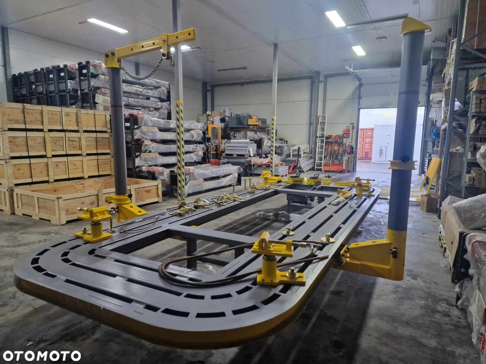 Rama naprawcza, profesjonalna płyta blacharska +2x Dozer 3,5T TM-GROUP - 11