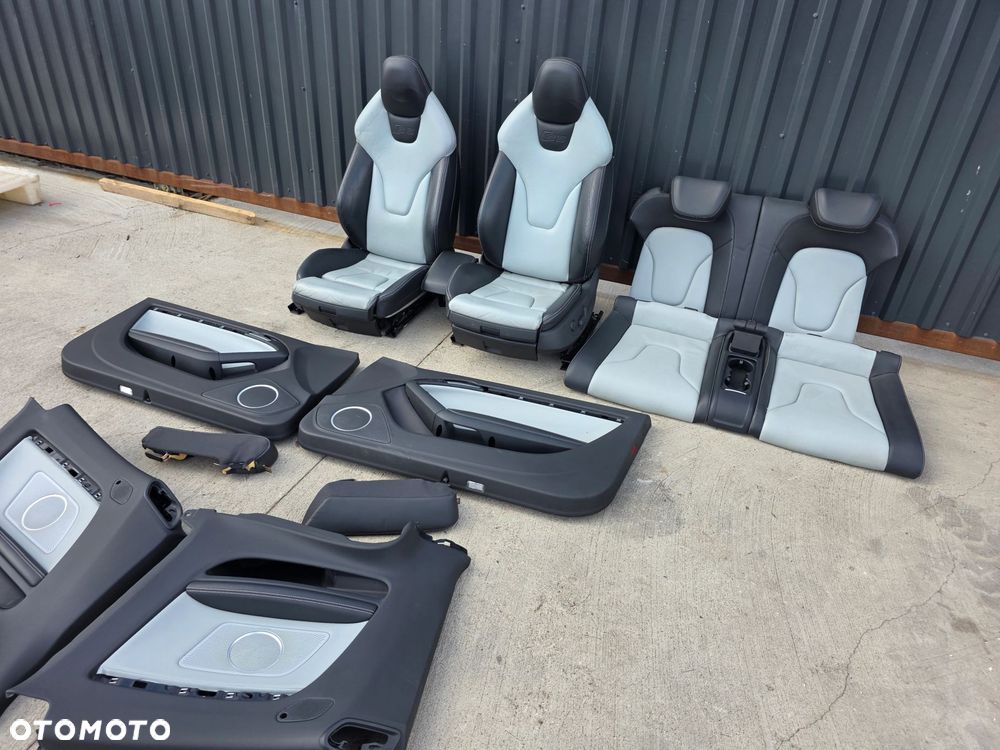 FOTEL FOTELE AUDI A5 S5 8T COUPE CABRIO PODGRZEWANY PRZÓD TYŁ FULL ! - 16
