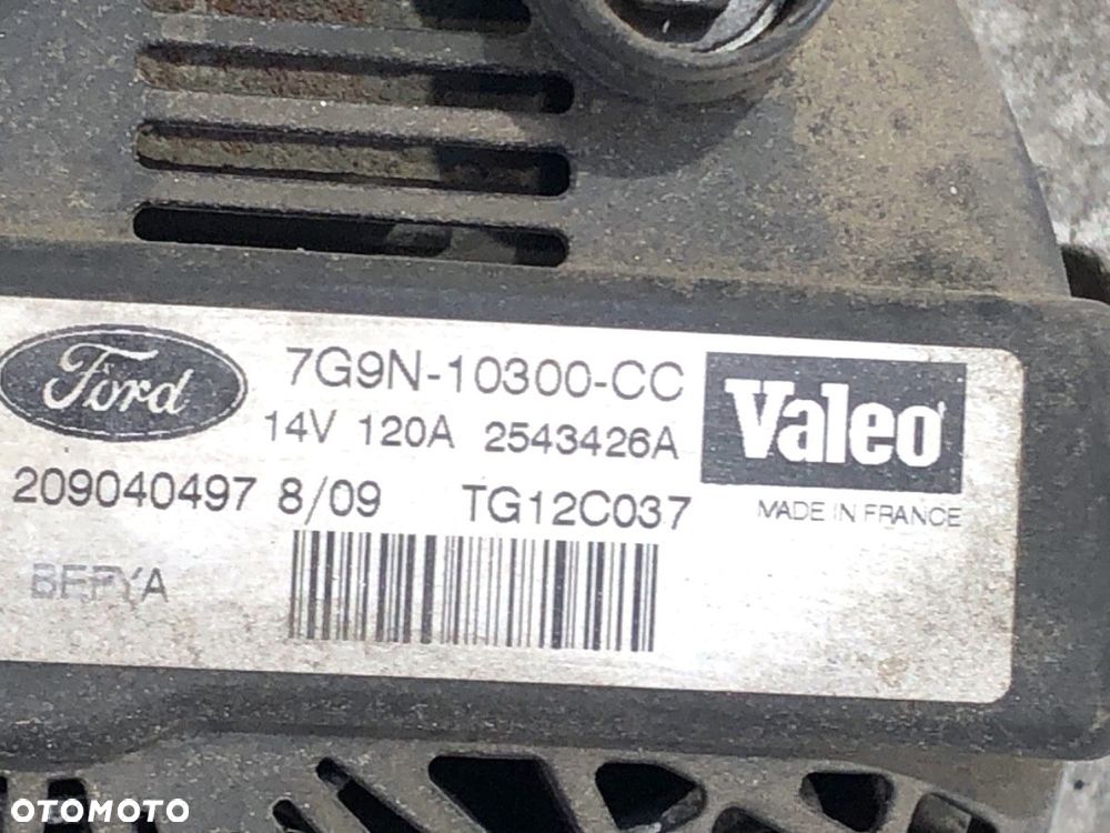 ALTERNATOR - 129.00 PLN - FORD FIESTA VI (CB1, CCN) 2008 - 2022 1.4 71 kW [97 KM] benzyna 2008 - - 4