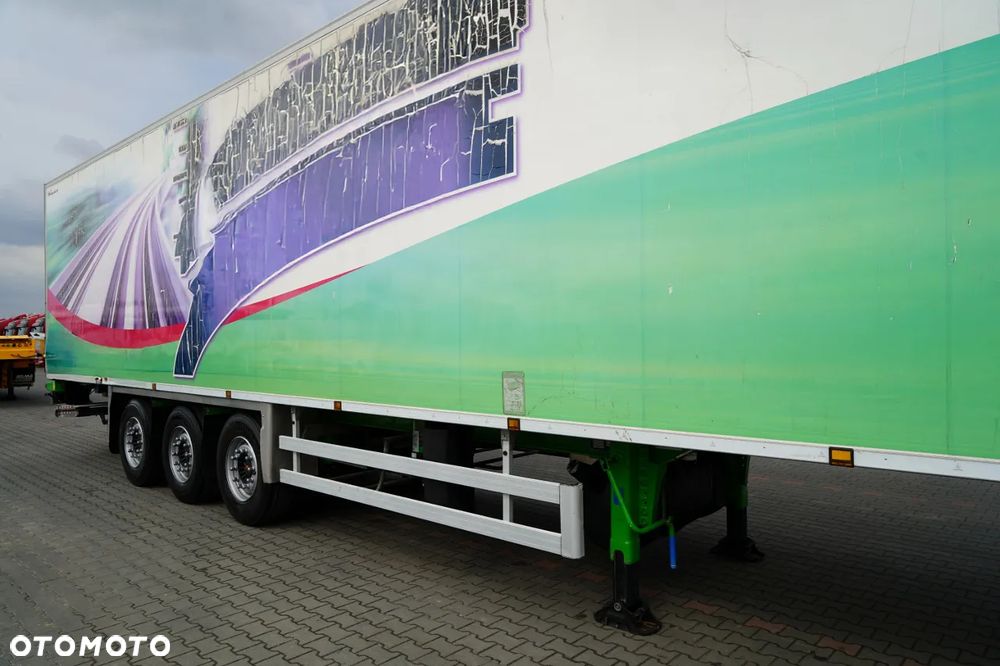 Chereau CHŁODNIA / THERMO KING SLXE 400 / OŚ PODNOSZONA / WINDA DHOLLANDIA  3 000 KG / ROLETA ELEKTRYCZNA / SAF - 9
