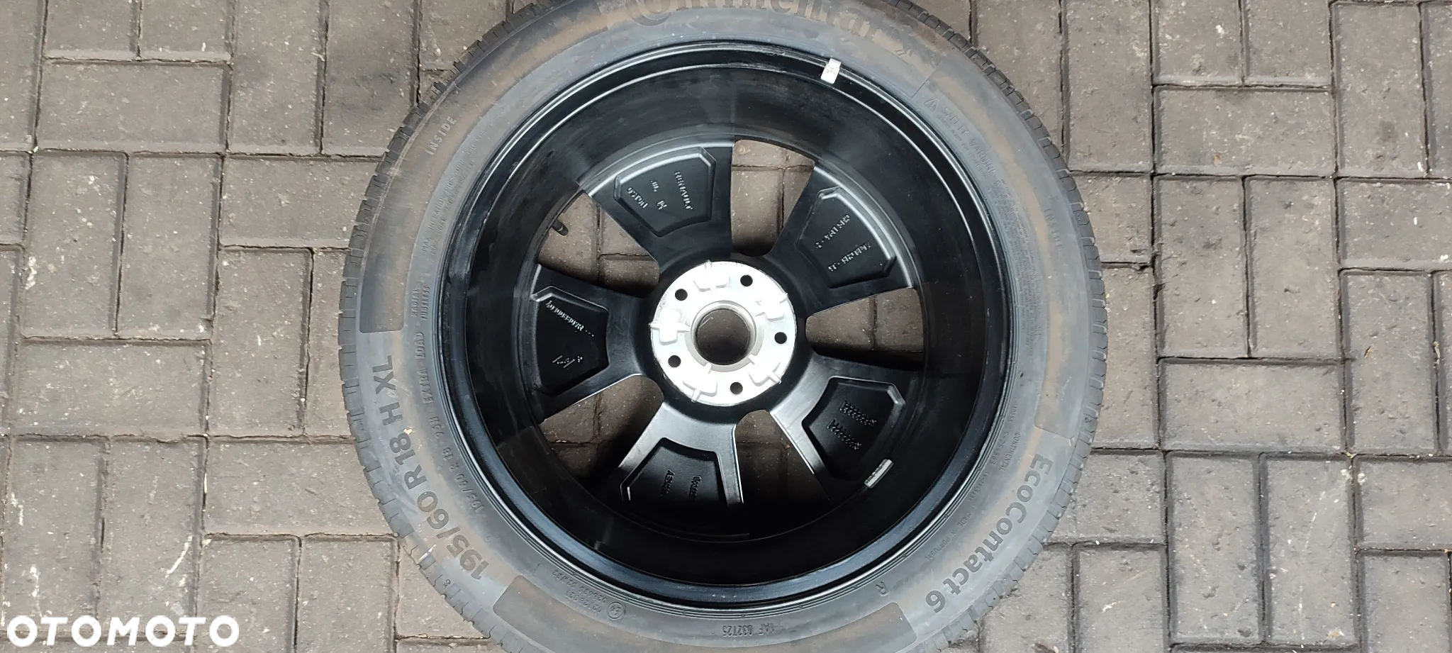 403008809R KOŁA 5x114.3 7Jx18 CALI ET34 + OPONY 195/60R18 HLX CONTINENTAL ECOCONTACT 6 (1722) RENAULT MEGANE V E-TECH KOMPLET 4  SZTUKI - 7