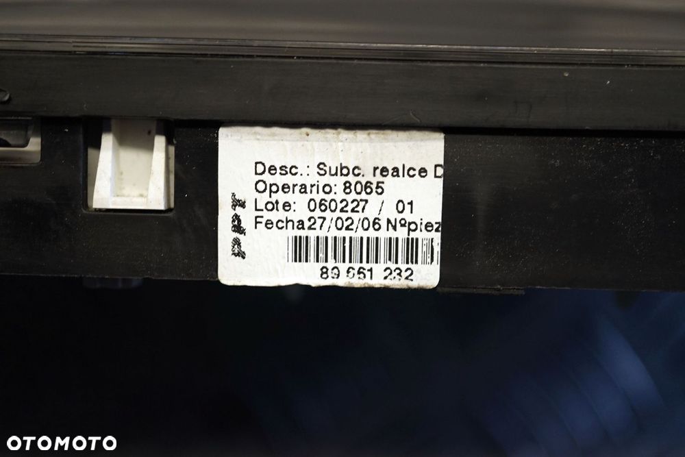 LICZNIK ZEGARY 407  9658138080 A2C53106696 PEUGEOT - 3