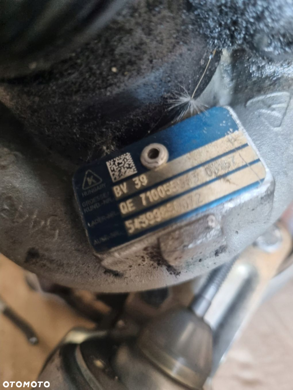 Turbina turbosprężarka VW Audi Skoda Seat Leon II 1.9 TDI 54399880072 - 3