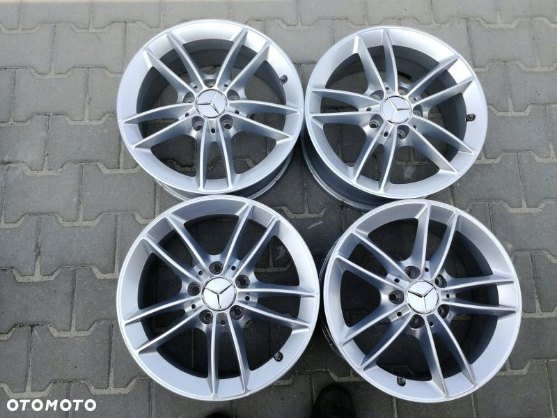 Alufelgi 16" MERCEDES A KLASA B KLASA C KLASA E KLASA CLA GLA SLC - 1