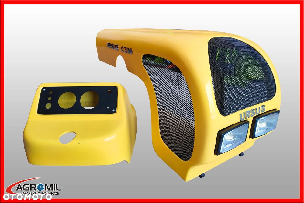 Maska URSUS C 330 C- 330 tworzywo Nowość fabryczna HIT RAL 1003 - 1