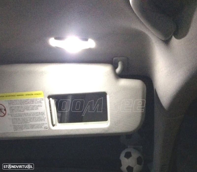 KIT COMPLETO 18 LAMPADAS LED INTERIOR PARA VOLKSWAGEN VW MULTIVAN MK5 T5 03-15 - 2
