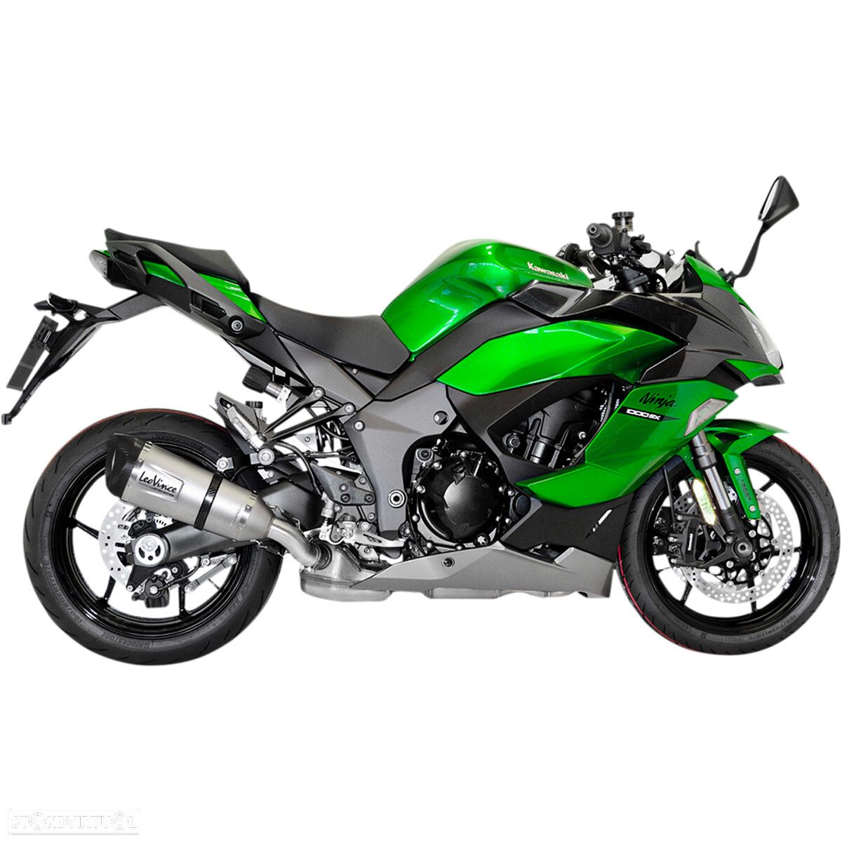 ponteira escape leovince  kawasaki ninja 1000 sx - 14337st - 1